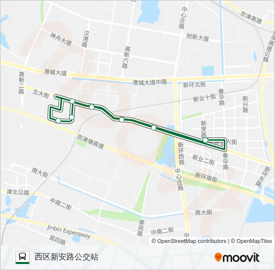 126路 Bus Line Map