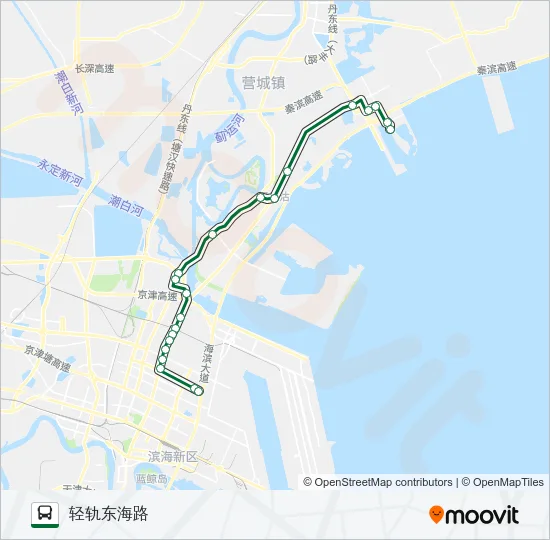 127路 Bus Line Map