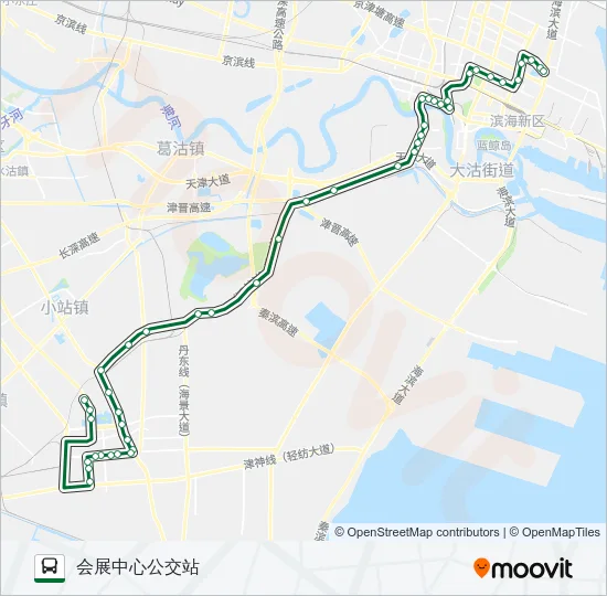 130路 Bus Line Map
