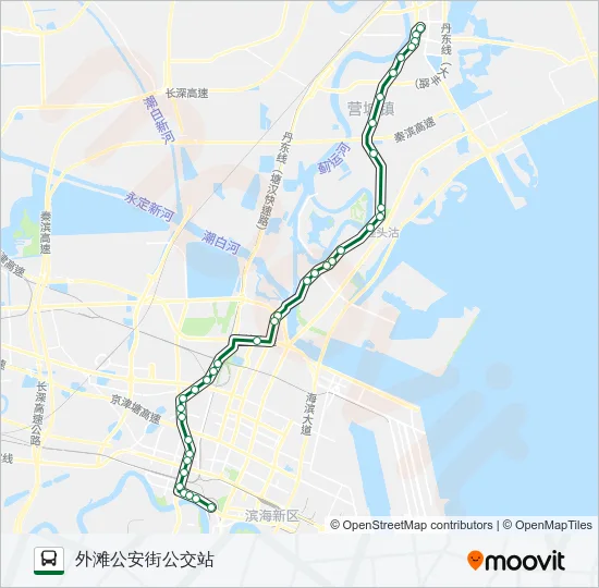 133路 Bus Line Map