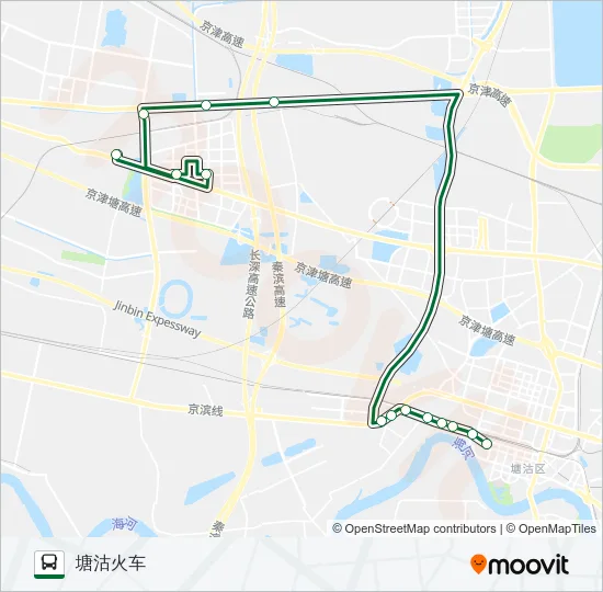 138路 Bus Line Map