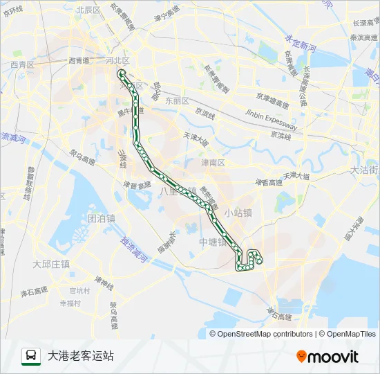 186路 Bus Line Map