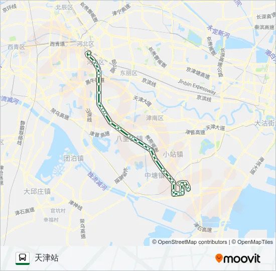 186路 Bus Line Map