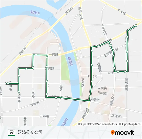 公交400路的线路图