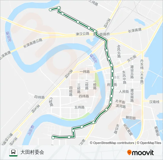 401路 Bus Line Map
