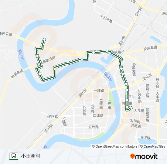 451路 bus Line Map