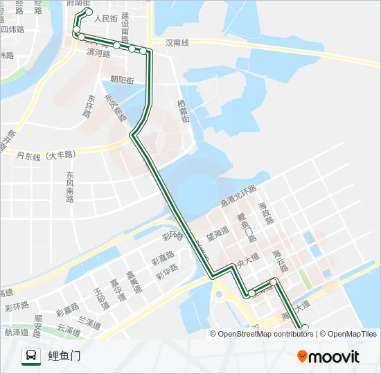 460路 Bus Line Map