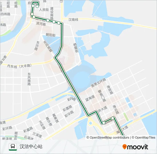 460路 Bus Line Map
