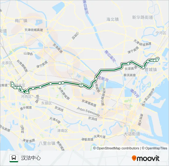 461路 Bus Line Map