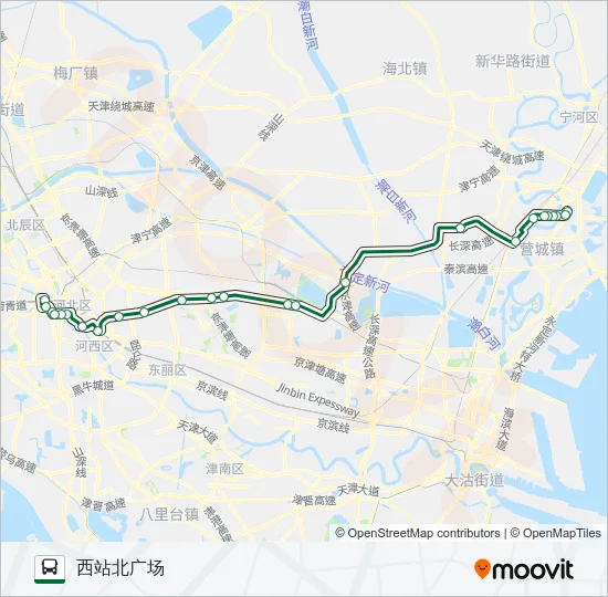 461路 Bus Line Map