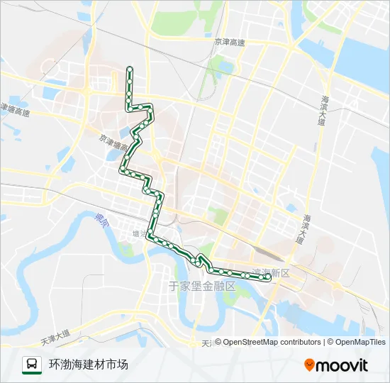 502路 Bus Line Map