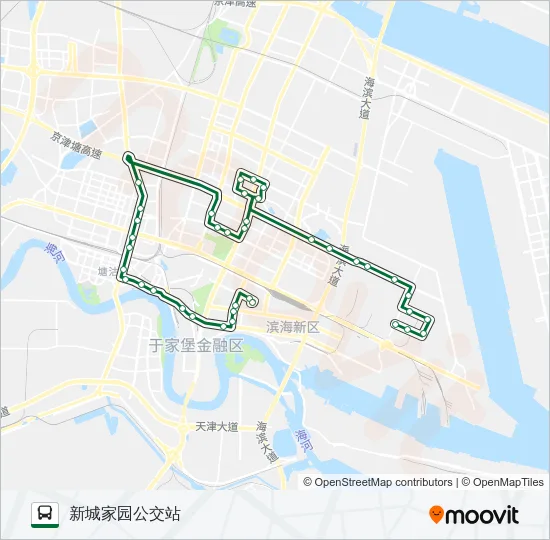 507路 Bus Line Map