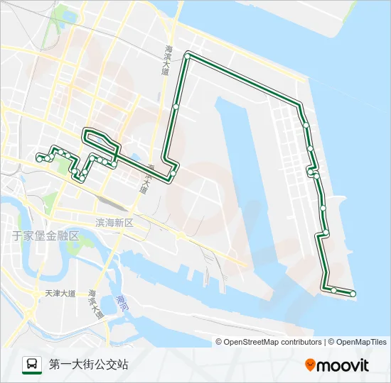 513路 Bus Line Map