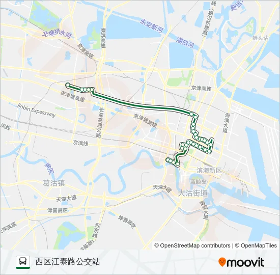 515路 Bus Line Map