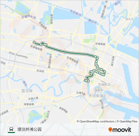 515路 Bus Line Map