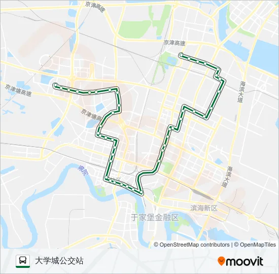 517路 Bus Line Map