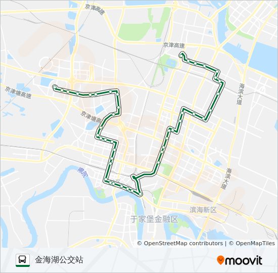 517路 bus Line Map