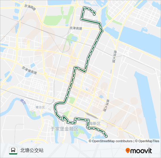 519路 bus Line Map