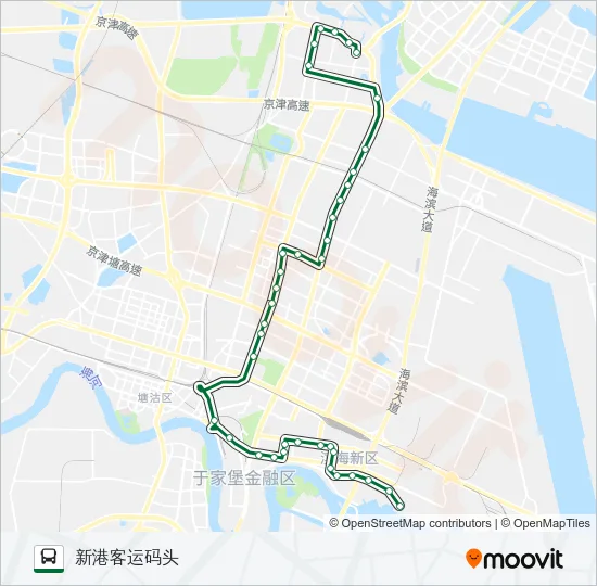519路 Bus Line Map