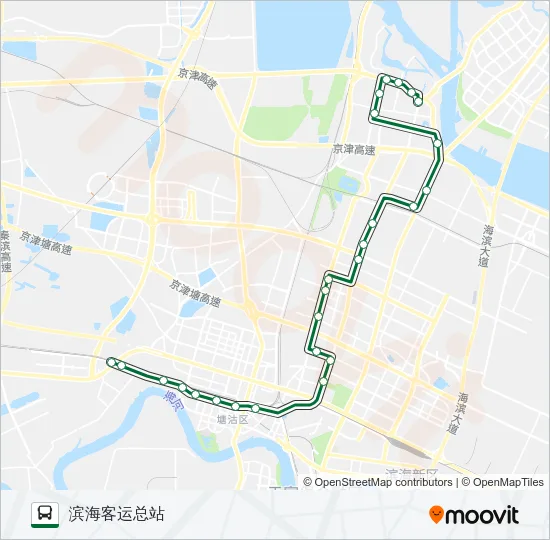 520路 Bus Line Map