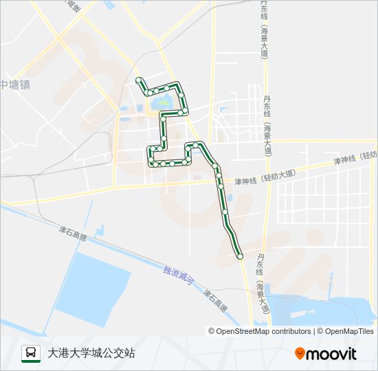 522路 bus Line Map