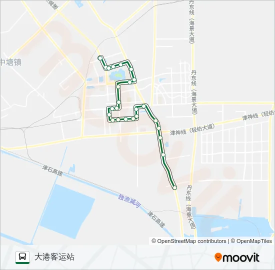 522路 Bus Line Map