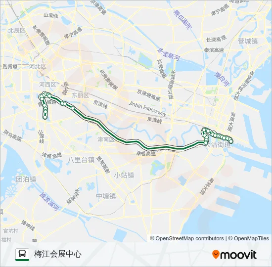 529路 Bus Line Map