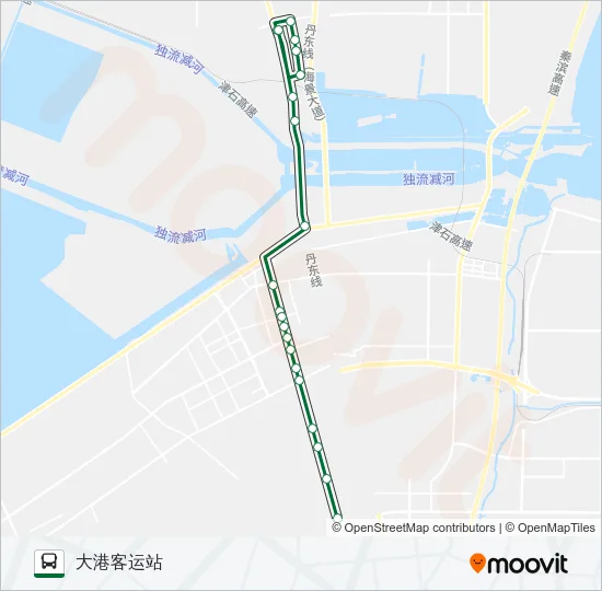540路 Bus Line Map