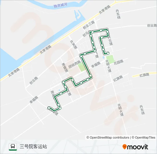 541路 Bus Line Map