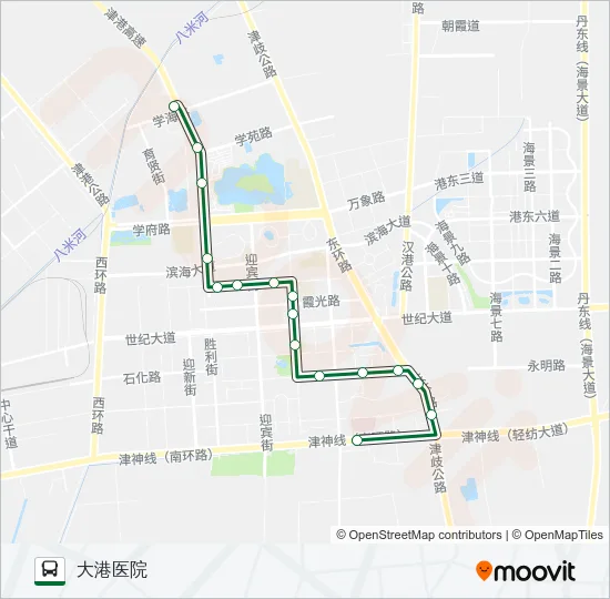 546路 Bus Line Map