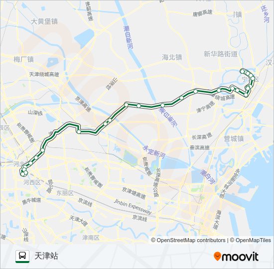 公交570路的线路图