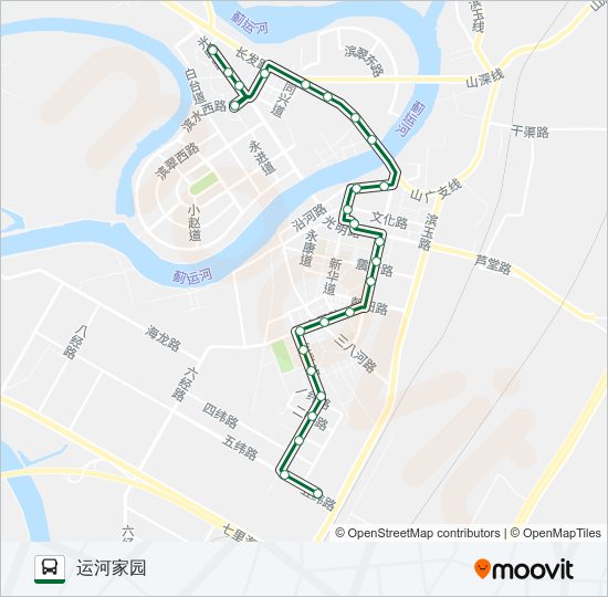 571路 bus Line Map