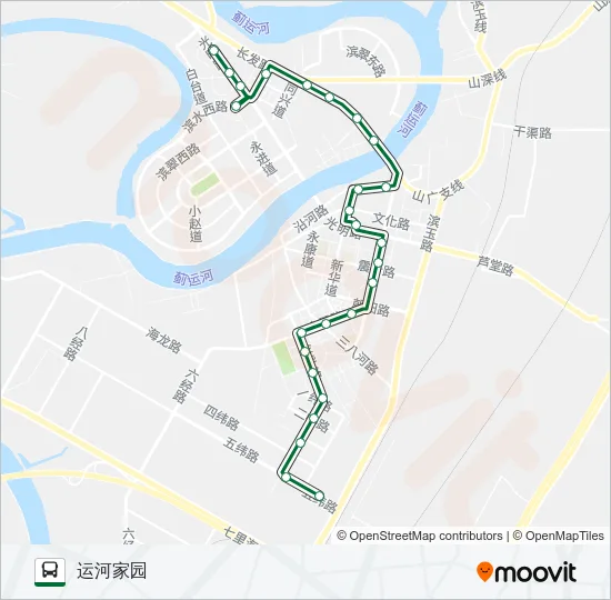 571路 Bus Line Map