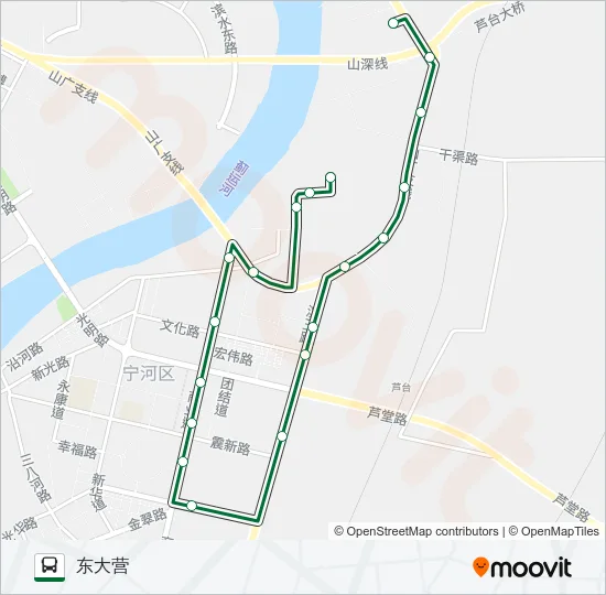 573路 Bus Line Map