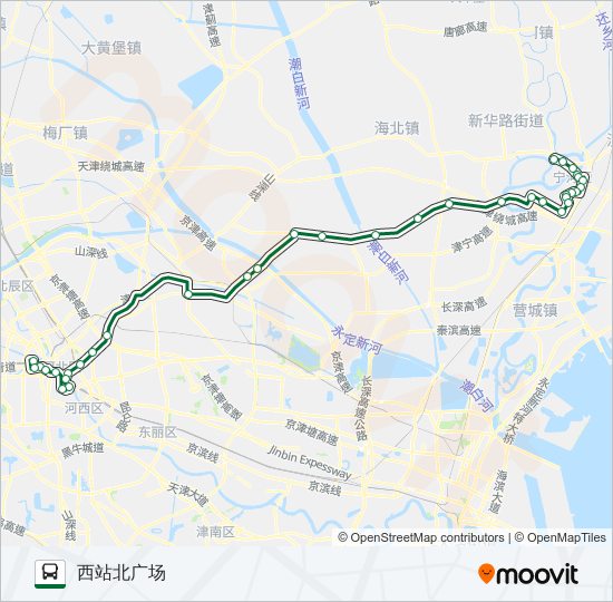 574路 bus Line Map