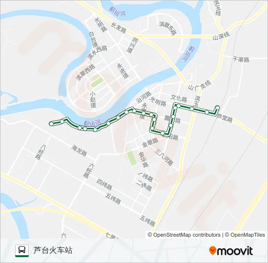 577路 Bus Line Map