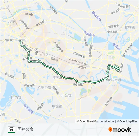 605路 Bus Line Map
