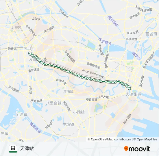 621路 Bus Line Map