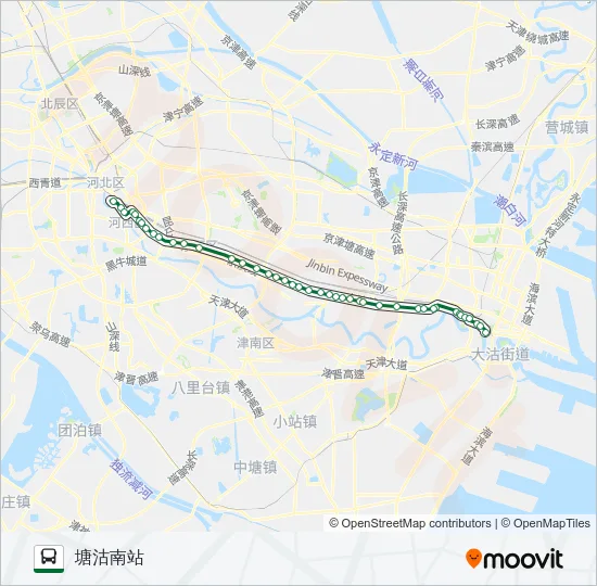 621路 Bus Line Map
