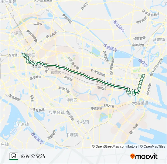 651路 Bus Line Map