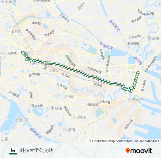 651路 Bus Line Map
