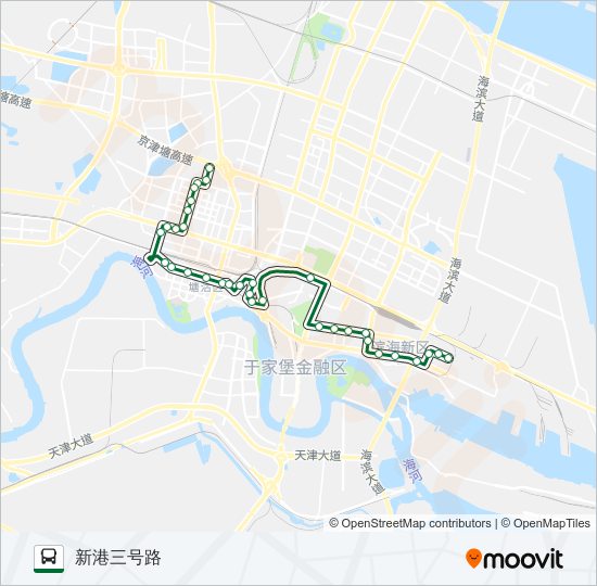 公交816路的线路图