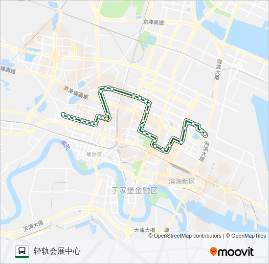 820路 bus Line Map