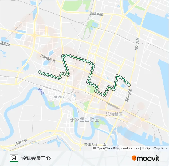 820路 Bus Line Map