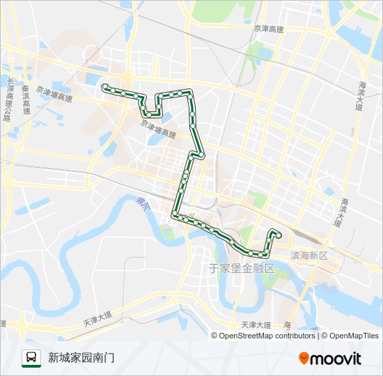 833路 bus Line Map