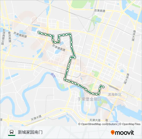 833路 Bus Line Map