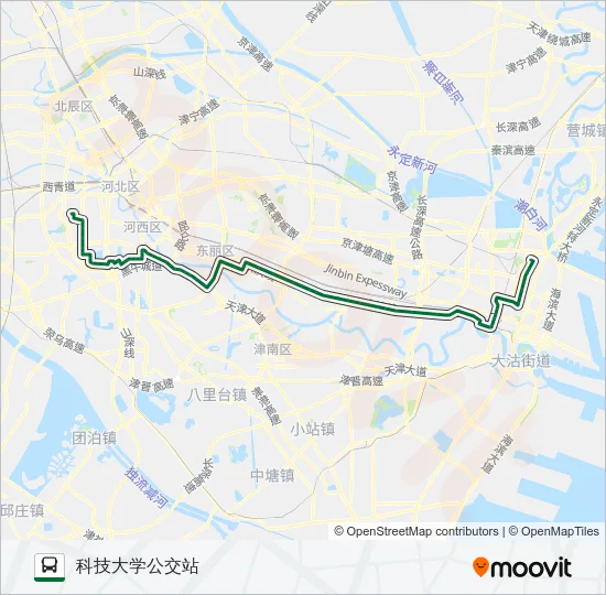 835路 Bus Line Map