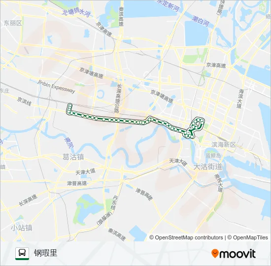 931路 Bus Line Map