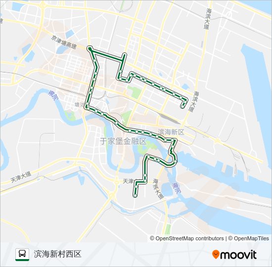 公交936路的线路图