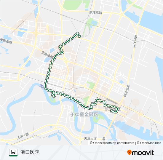 公交937路的线路图